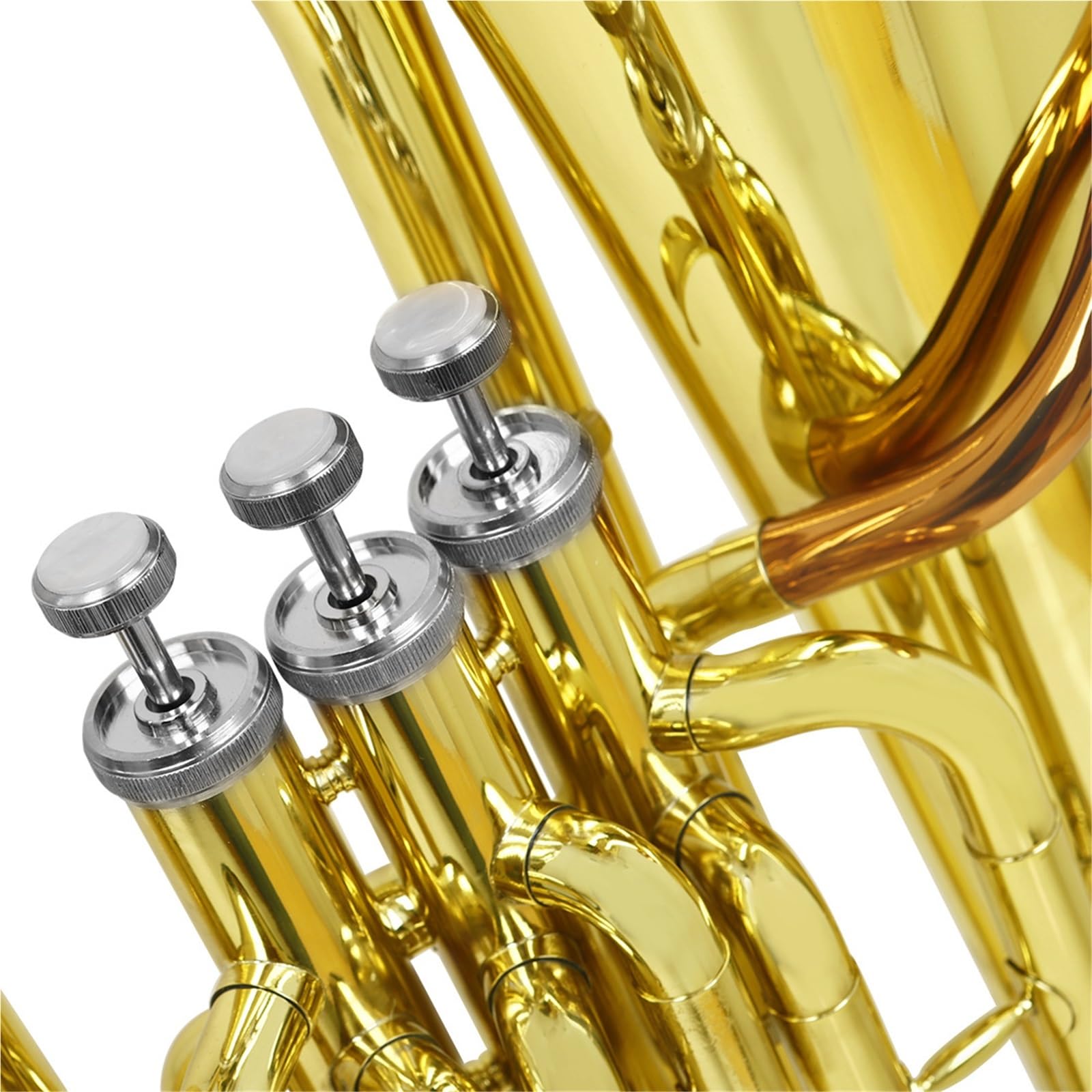 Eufonium Euphonium Bb Tone Mosiężne Trzy Zawory Profesjonalne Instrumenty Muzyczne Dla Początkujących