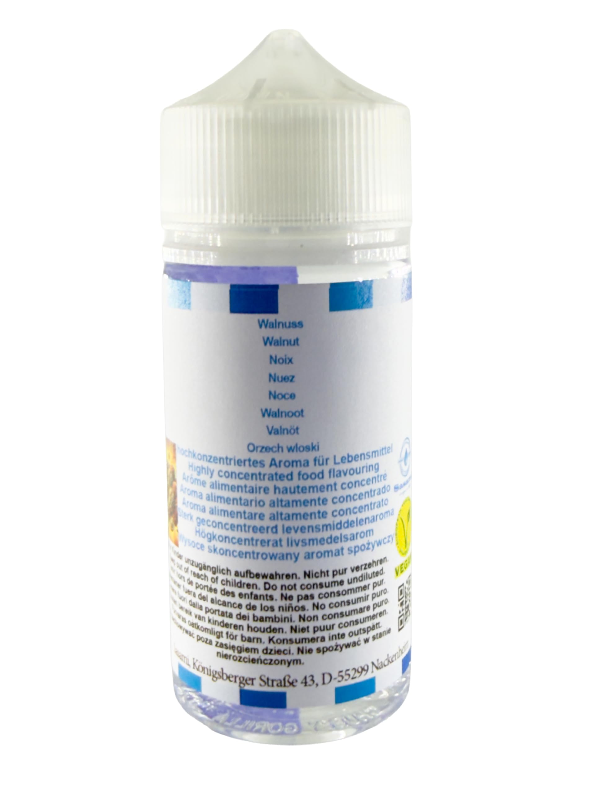 Orzech włoski aromat koncentrat – Wegański – Sasami – 100ml
