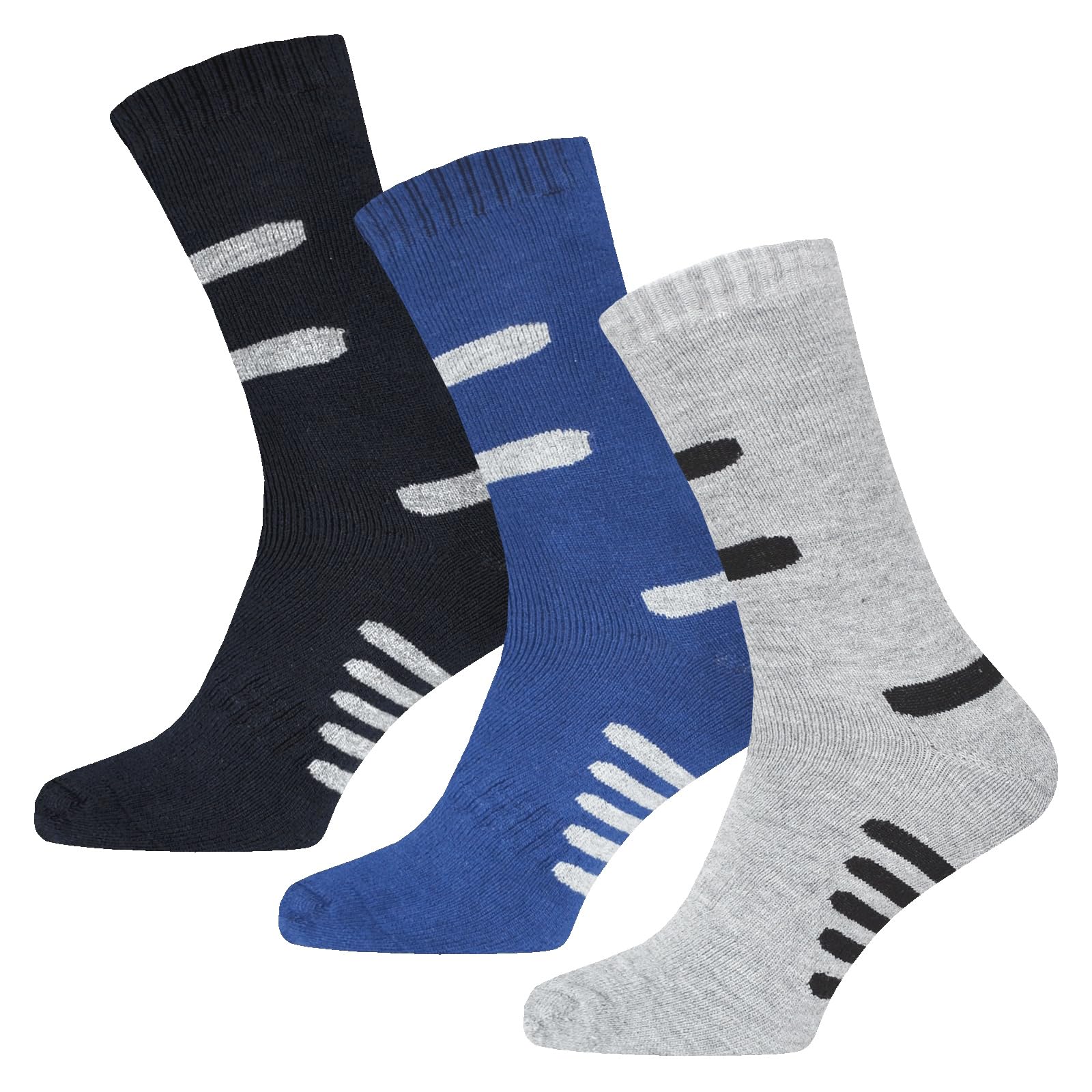 BestSale247 12 Paar Herren Thermo Socken Baumwolle