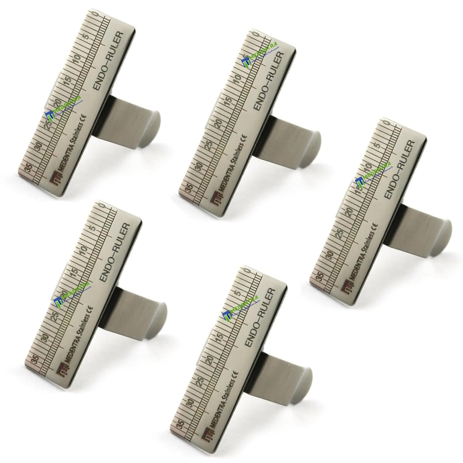 Amazon.com: 5Pcs Dental Endodontic Finger Ruler Span Measuring Scale ...