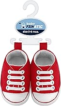 MasterPieces - NFL Baby Pre-Walkers Shoes, Officially Licensed San Francisco 49ers Football, High Top Sneakers, Soft Anti-Slip Soles, Boys and Girls, 0-6 Months