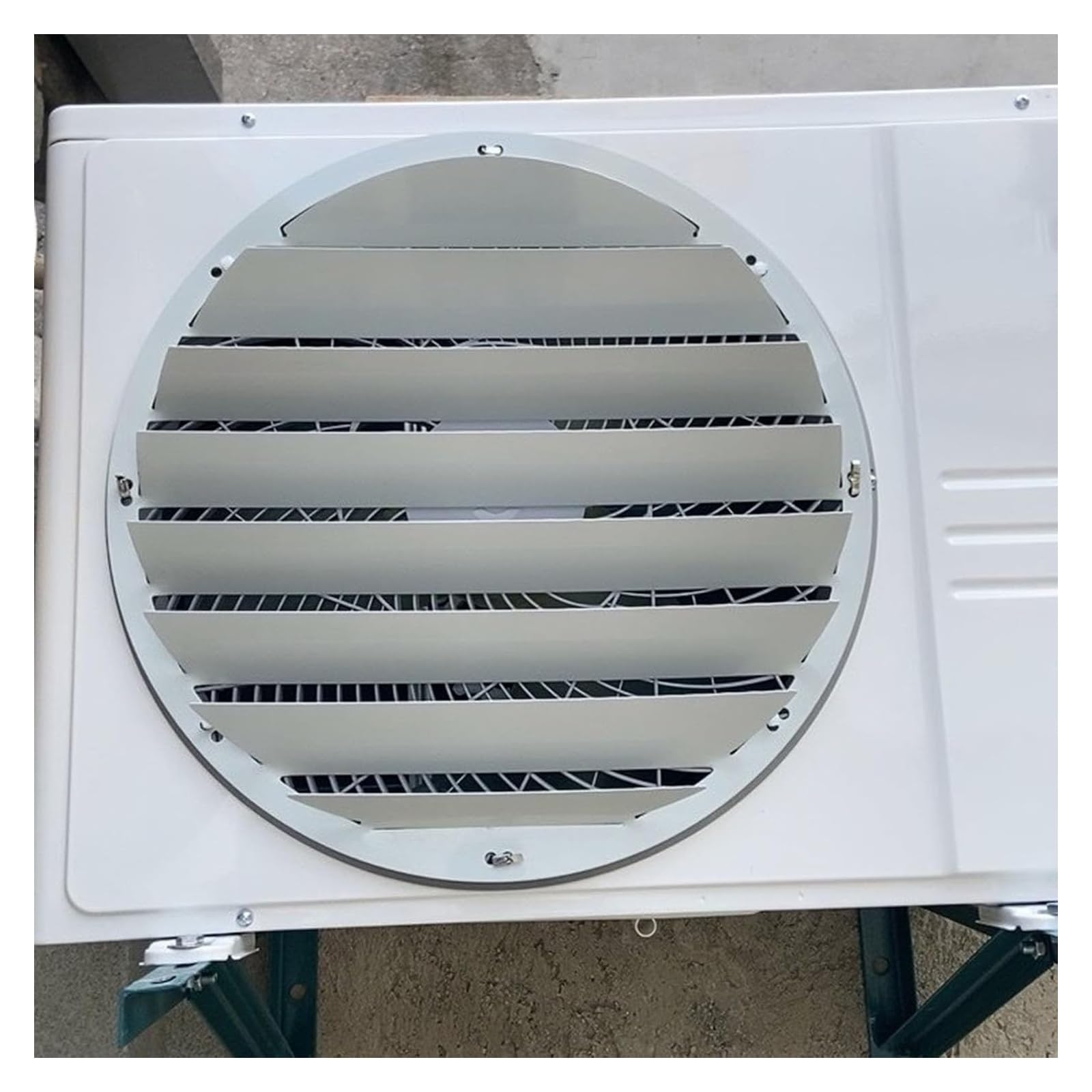 ITOSUI Outdoor Air Conditioner Cover Air Deflector, Air Outlet Anti-Direct Blowing, Anti-Heat Dissipation Windshield, Louver Deflector, Condenser Protection Cover(Calibre50cm/19.7in)