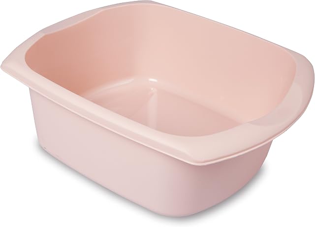 Addis Large Washing Up Bowl 9.5L Capacity In Blush Pink