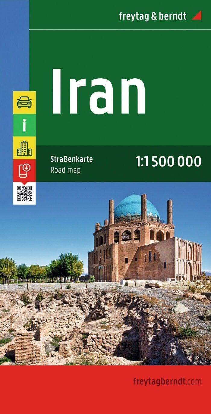 Iran f&b (r) - 1/1,5M: Wegenkaart 1:1 500 000