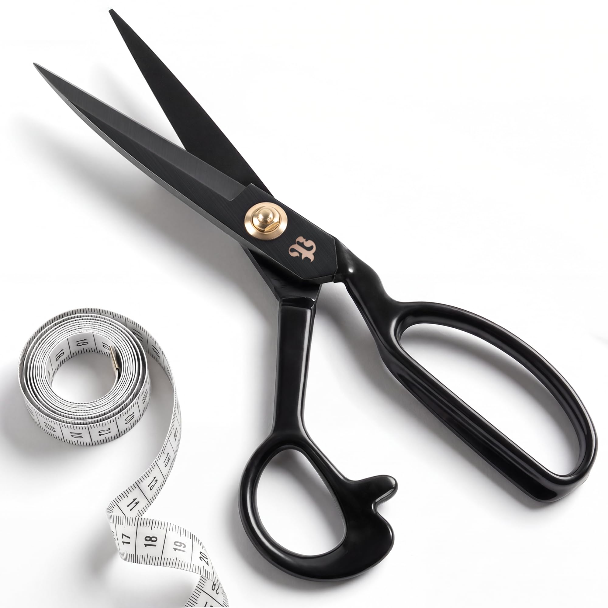 Heavy Duty Sewing Scissors for Dressmakers,Professional 12inch Fabric Shears for Clothing and Upholstery, Craft Scissors