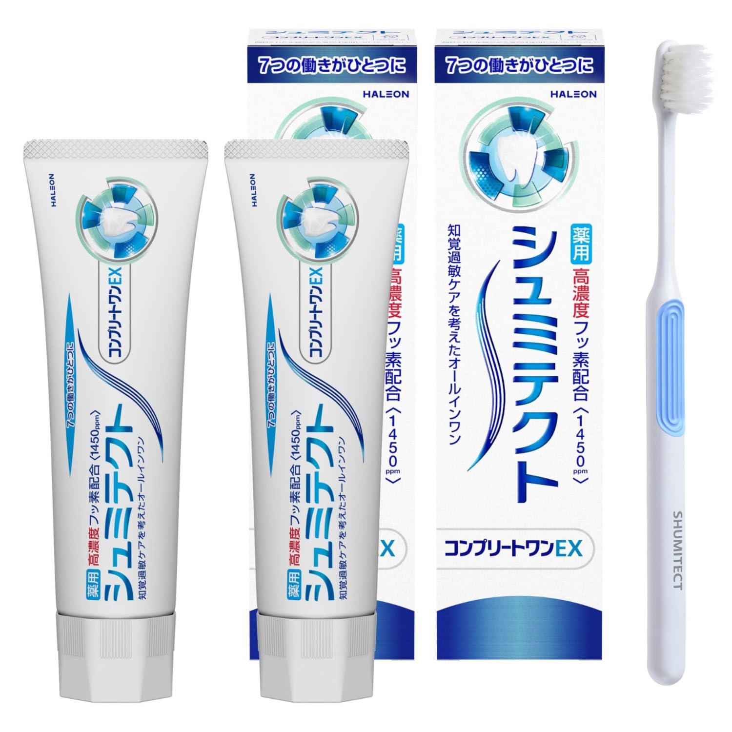 【医薬部外品】シュミテクト コンプリートワンEX歯磨き粉 知覚過敏ケア 高濃度フ…