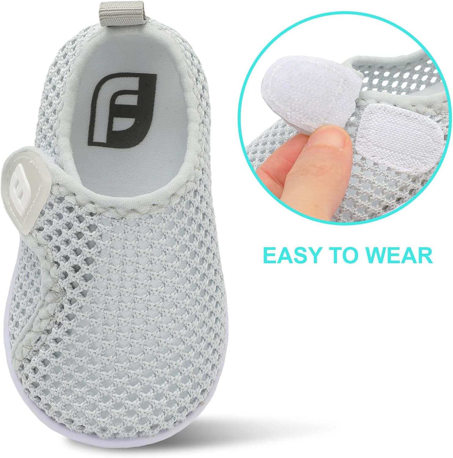 JOINFREE Baby Toddler Water Shoes Boys Girls Sandals Barefoot Kids Breathable Sneakers Shoes for Walking Running - Image 3