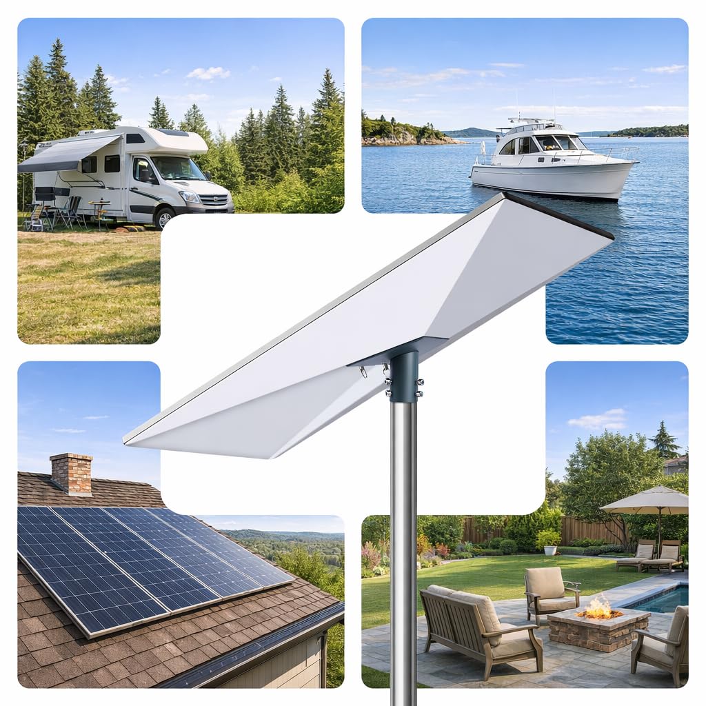 Starlink Gen 3 - Adattatore per tubo e supporto per palo da 28-40 mm, compatibile con standard 4/4X/Gen 3/V4/Enterprise Dishy, in acciaio resistente, con perni di sicurezza in metallo, solo