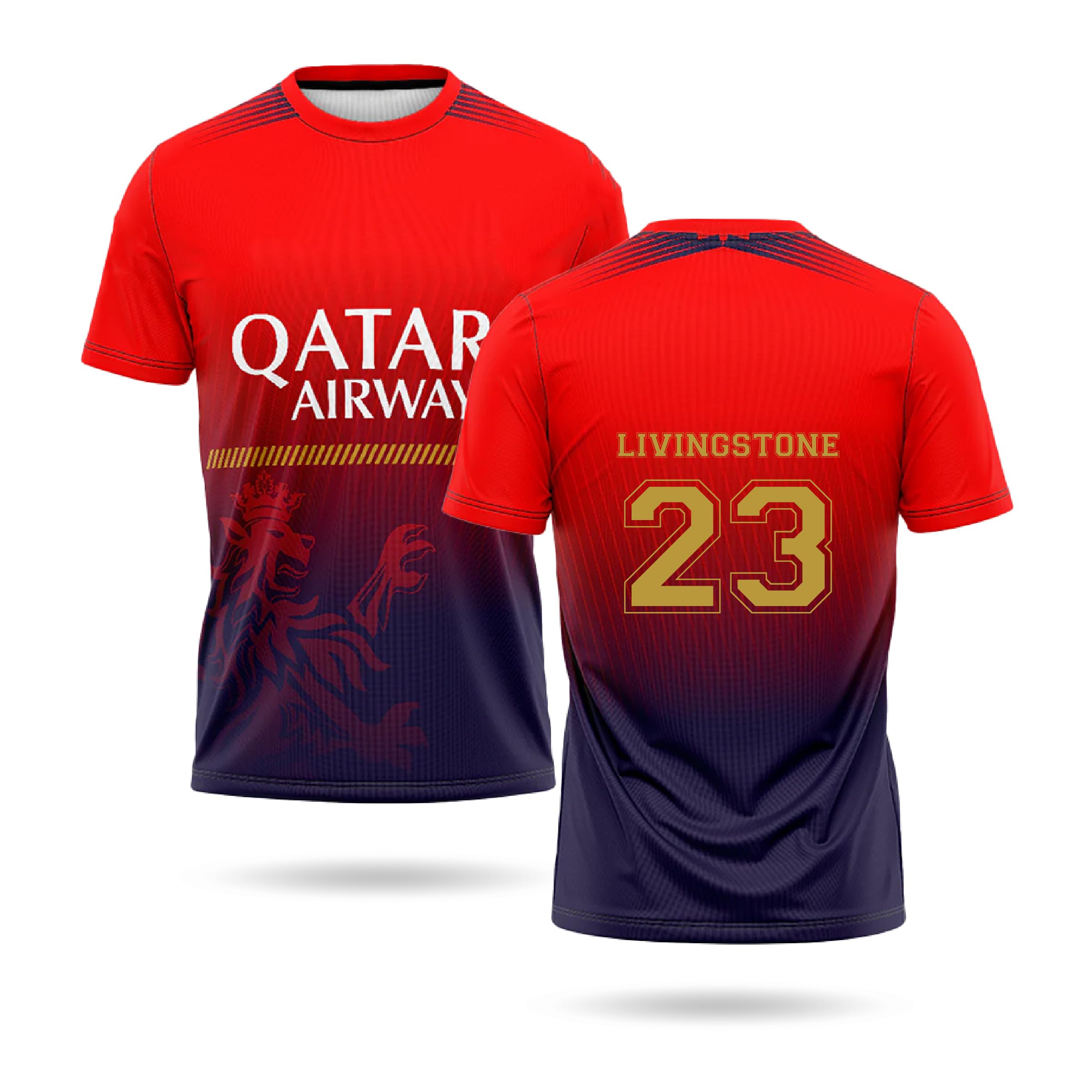Liam Livingstone Jersey 23 Number Jersey Club Team Cricket Jerseys Team Men's New-image-12