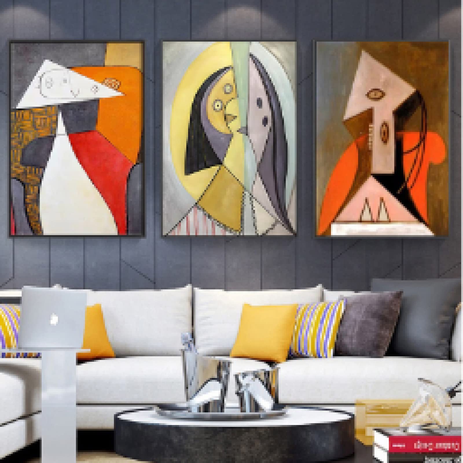 Toile Picasso figure géométrique impression d'art premium - 8