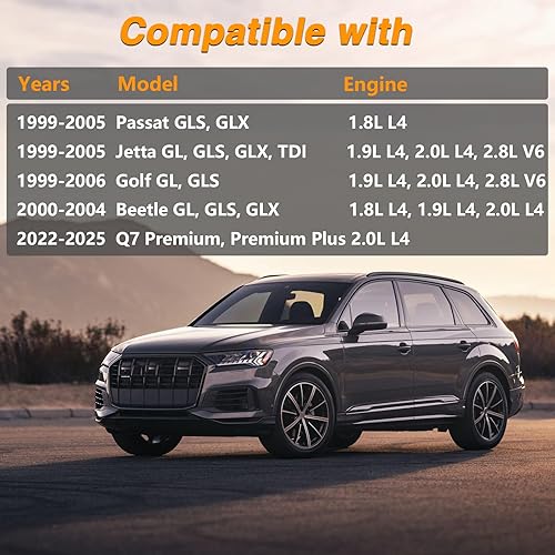 Miniatura 3 de Sensor de temperatura del agua del motor, interruptor térmico ECT compatible con Passat Jetta Golf Reemplazar # 06A919501A