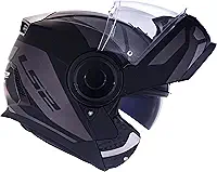 Capacete Ls2 Scope Ff902 Mask Preto Cinza Escamoteável