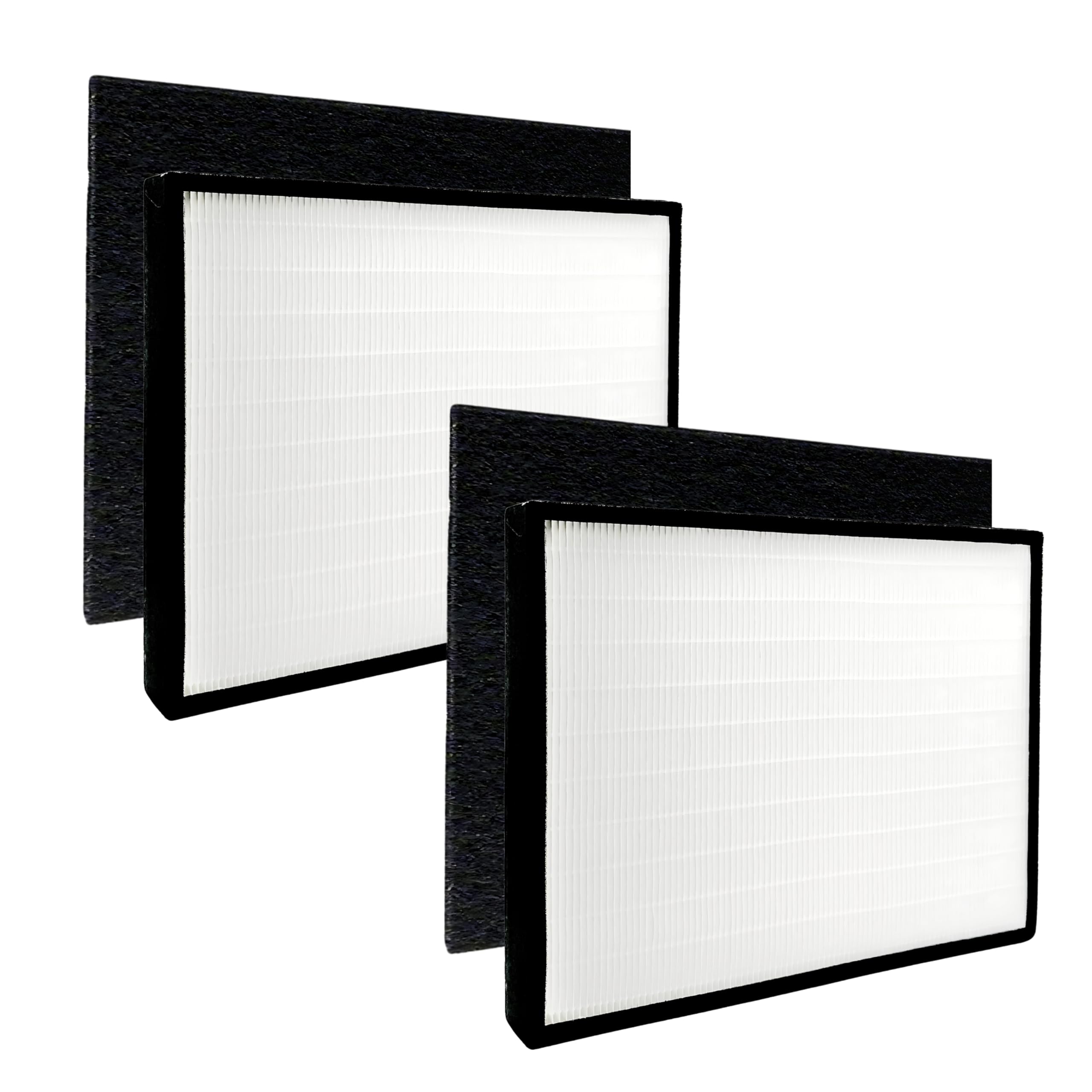 Nispira SPA-421A & SPA-582A Classic BioGS Models Replacement HEPA Filter with Activated Carbon, 2 Sets
