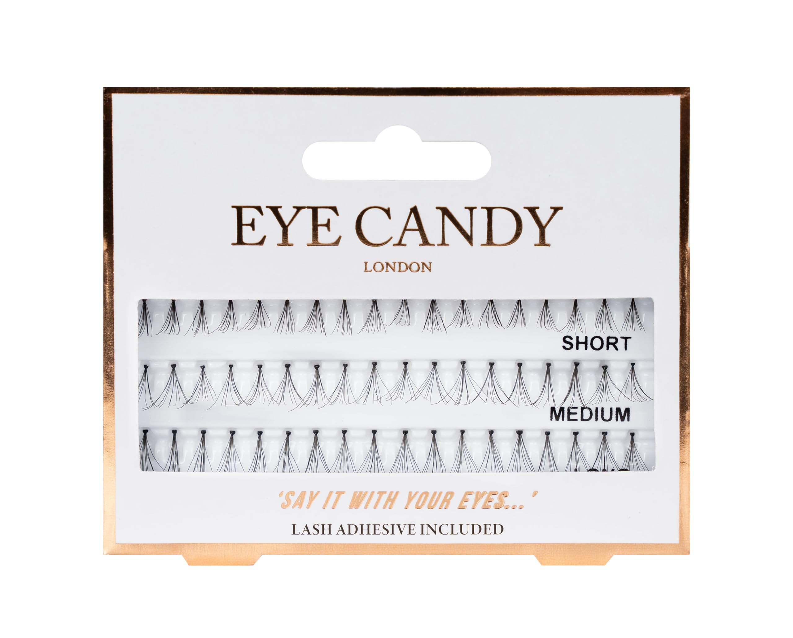 Eye Candy Exclusive Collection Lashes - Individual Lashes False Eyelashes