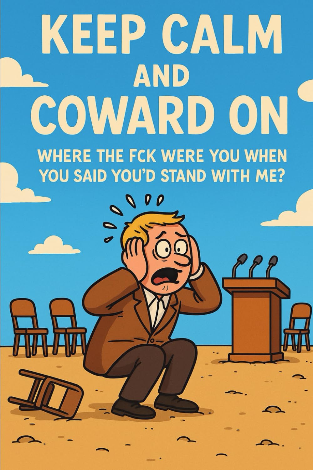 Keep Calm and Coward On: Where the Fck Were You When You Said You’d Stand With Me?