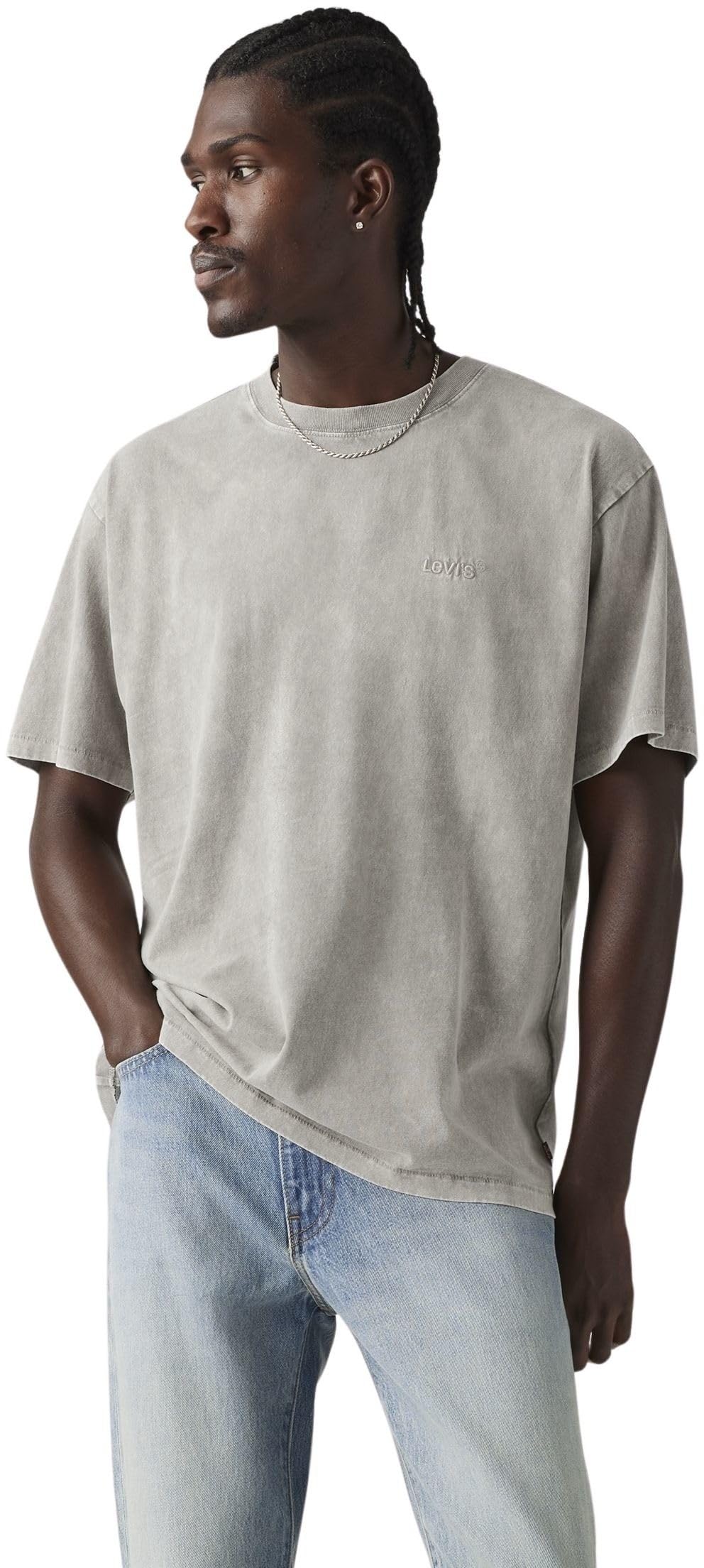 Levi's Men's Stones Throw Mineral Red Tab Vintage Tee T-Shirt (Pack Of 1), S