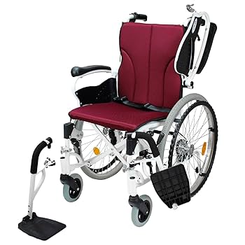 車椅子 折りたたみ Amazon | ケアテックジャパン 自走式 アルミ製 折りたたみ