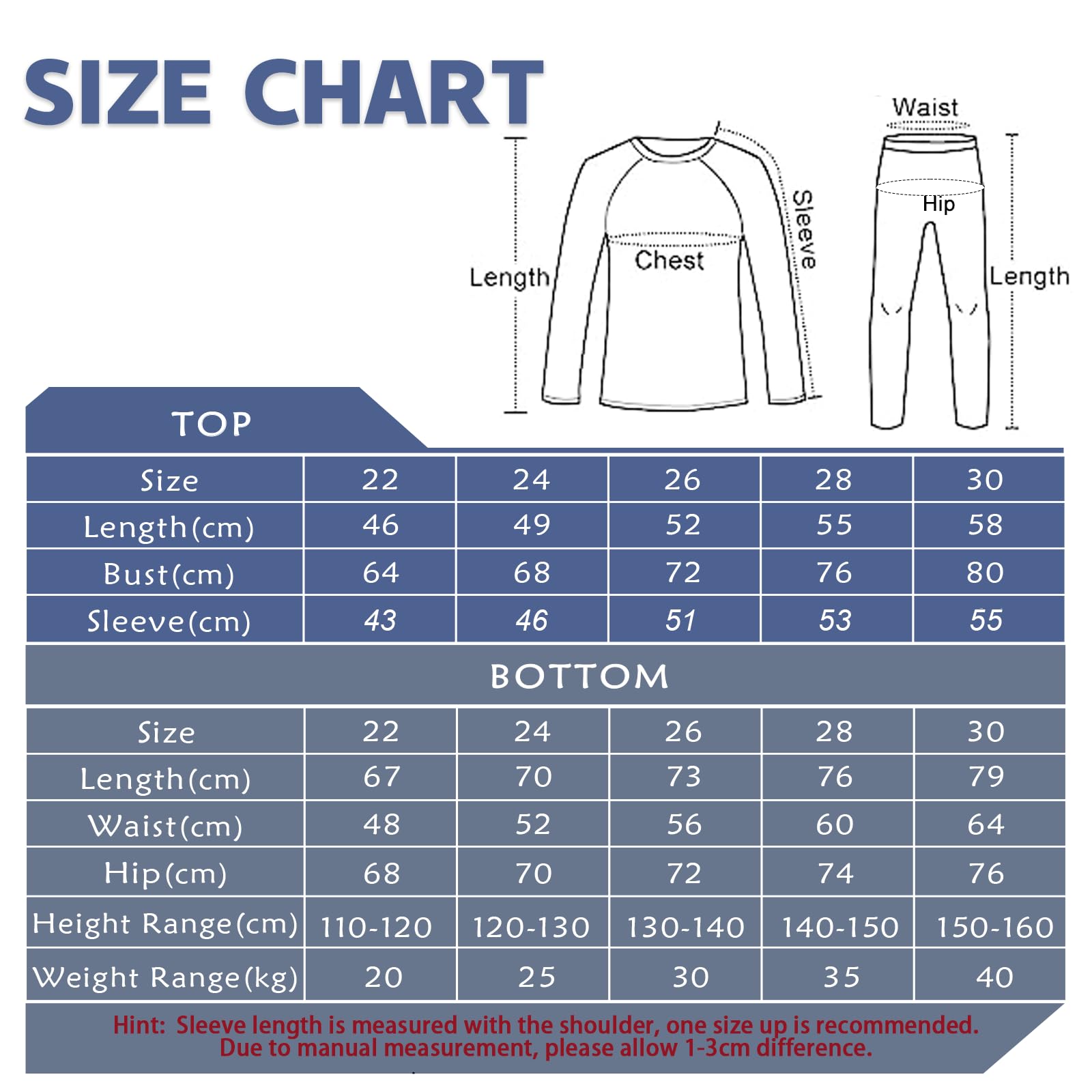 Sous-vêtements thermiques pour enfants - Haut thermique sportif à manches longues et leggings de compression pour enfants pour le sport, le football, le basket-ball, le ski