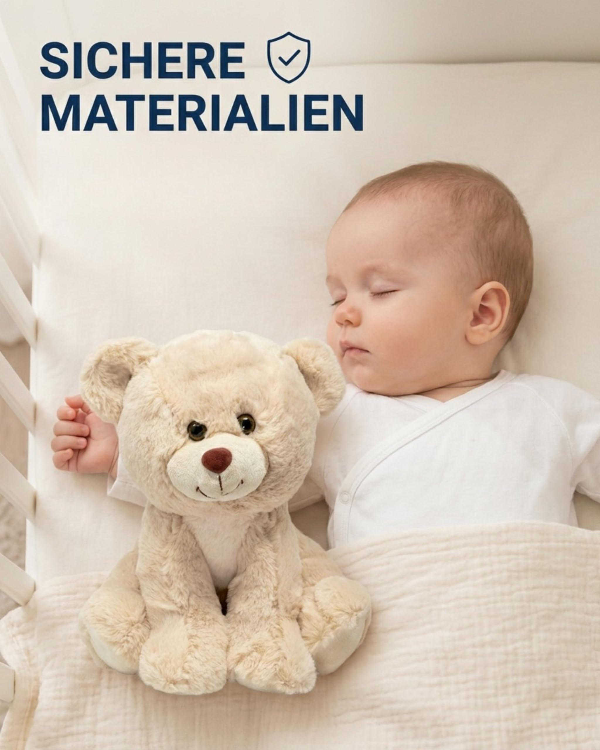 Molli Toys Mi(mm)= kremowy 30 cm