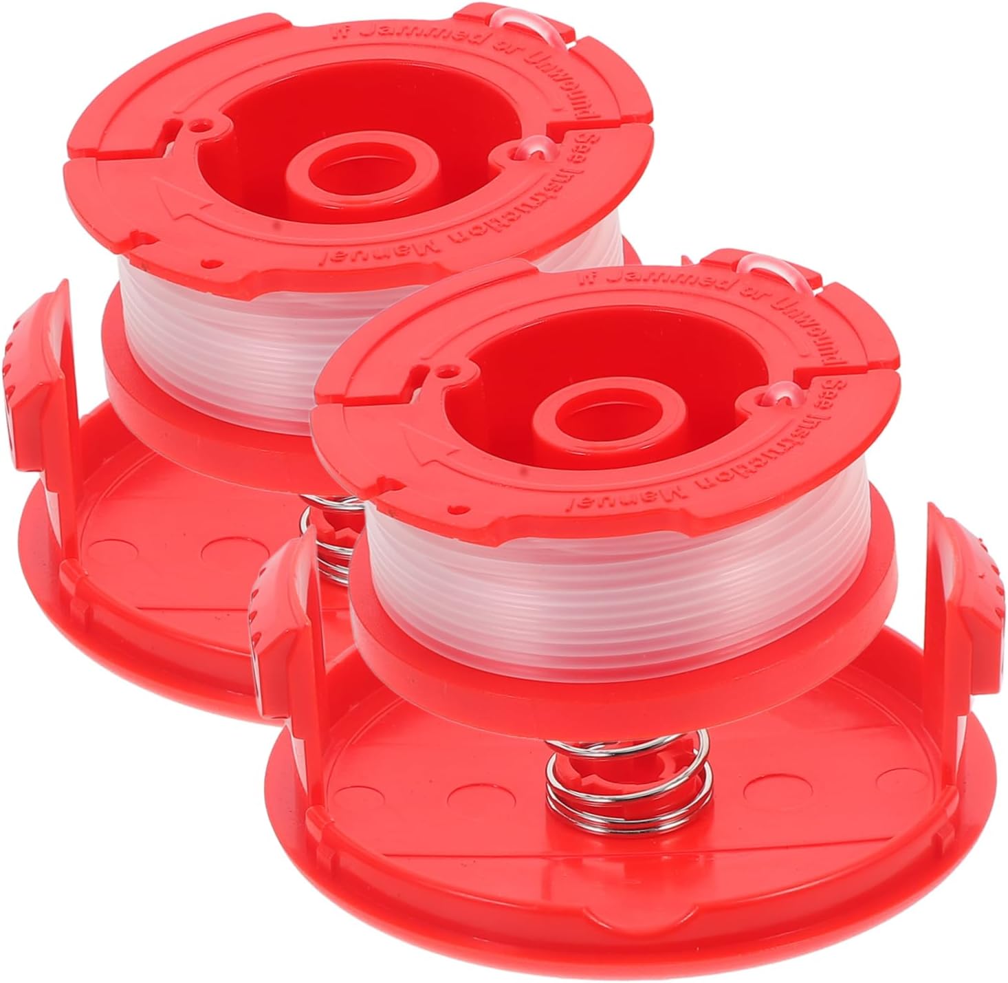 BESPORTBLE 2 Sets Grass Cutting Reel Mowing Accessory Mower Accessory Line Grass Eater Mowing Trimming Line Spool Unique Trimmer Line Trimmer Spool Accessory Mower Line Spool Nylon Red