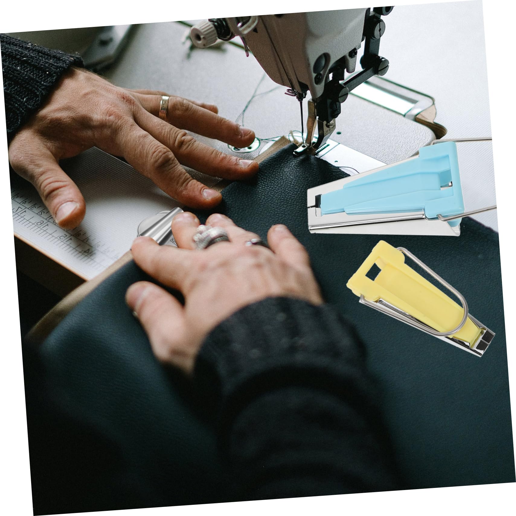 Tofficu 25piezas Para Hacer Cintas Práctico Fabricante De Cinta Sesgada Para Manualidades y Costura Accesorios De Para Patchwork y Acolchado