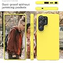 YATWIN Silicone Back Case for Samsung Galaxy S25 Ultra, Soft-Touch Phone Back Cover for Samsung Galaxy S25 Ultra - Yellow gallery image
