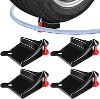 Vista 1 de Dreyoo 4 Pcs Car Hose Guide, Tire Hose Roller for Car Washing, Detailing Tire Hose Guide Preventing Pressure Washer Hose Stuck Under The Wheels