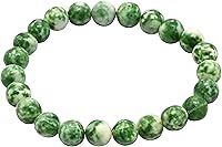 Vista 110 de Amazing Gemstone Pulsera de cristal para mujeres y hombres, pulsera de cristal curativo de protección, pulsera elástica con cuentas de piedras