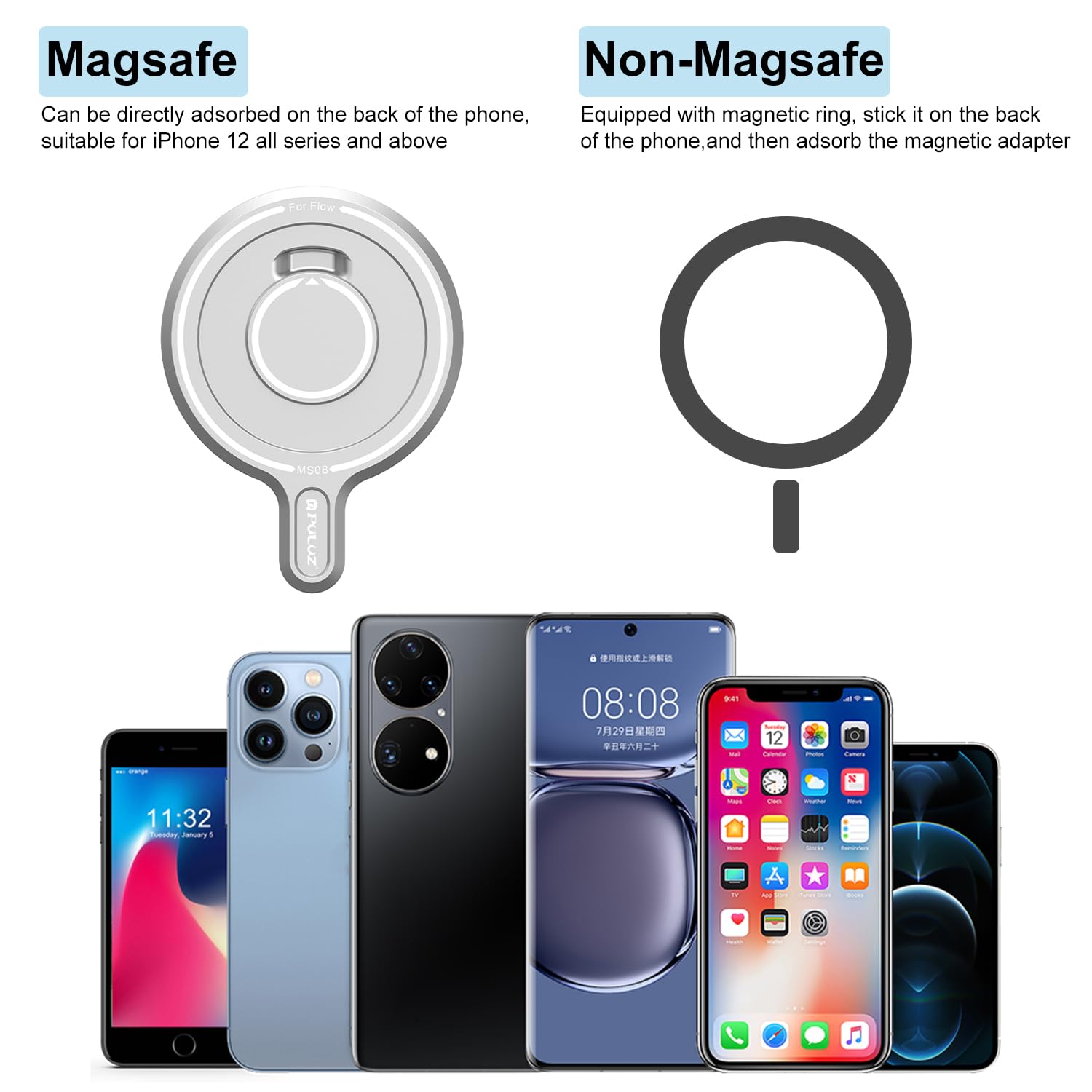 Amazon.com: PULUZ Magnetic Mount Adapter for Insta360 Flow Pro