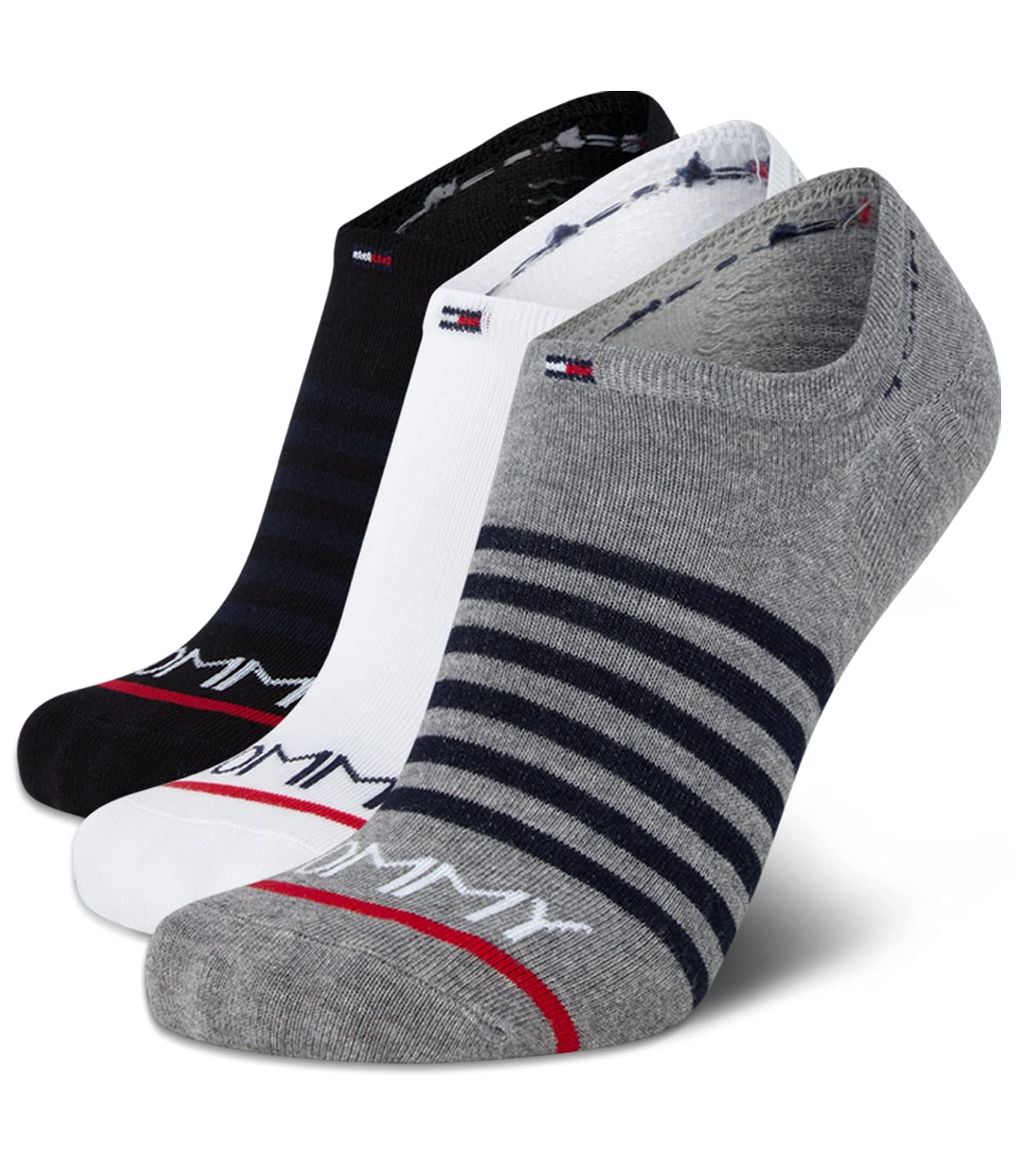 Tommy HilfigerMen’s Athletic Socks – Cushion No Show Socks (3 Pack)