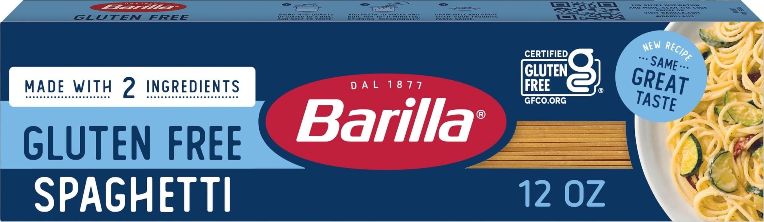 Barilla Gluten Free Spaghetti Pasta - 12oz