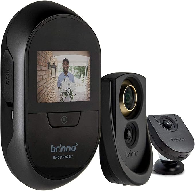 Brinno Duo Front Door Peephole Camera SHC1000W Smart