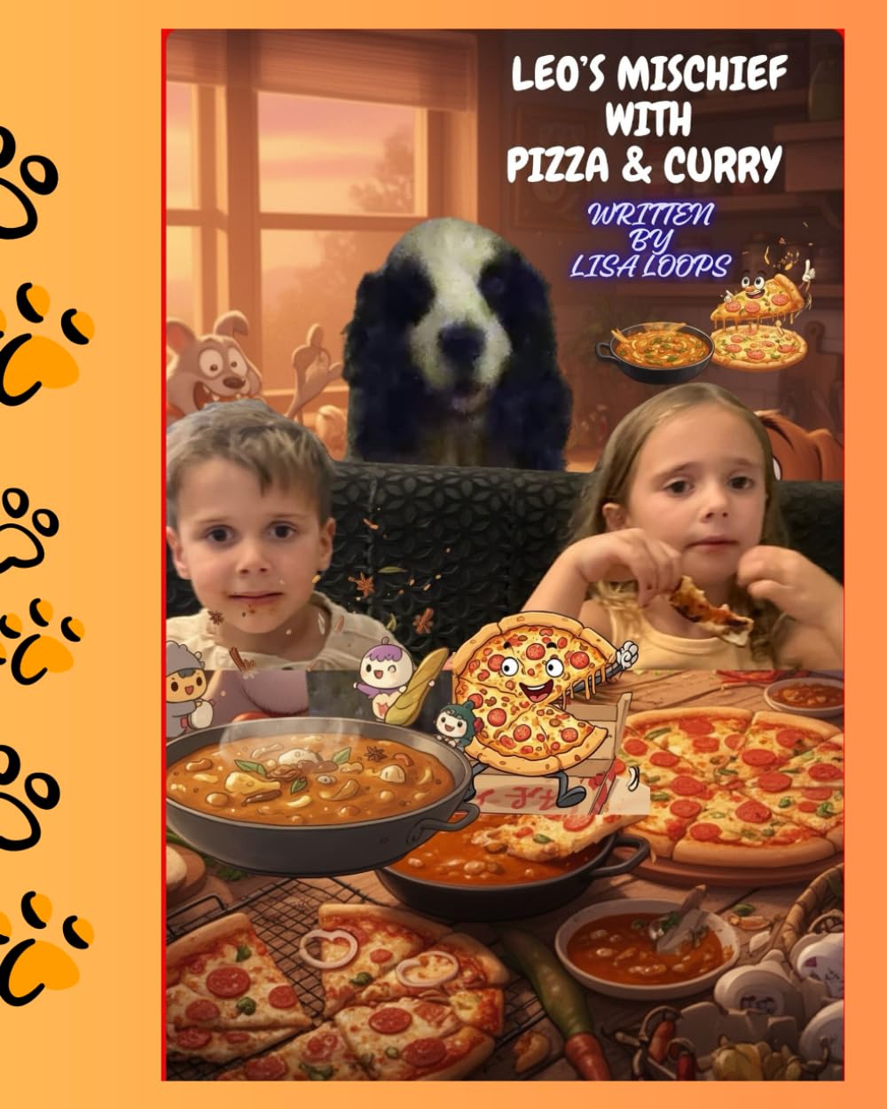 LEO'S MISCHIEF WITH PIZZA & CURRY: 2