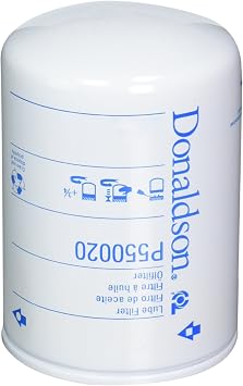 Donaldson P550020 Lube Filter, Full Flow, Spin-on