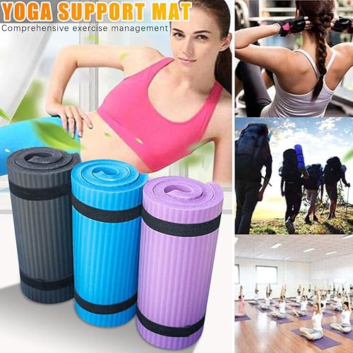 Miniatura 3 de F_Gotal - Esterillas de yoga para mujer, gruesas, para abdominales, apoyo plano, coderas, yoga, esterilla auxiliar para la salud y el fitness,