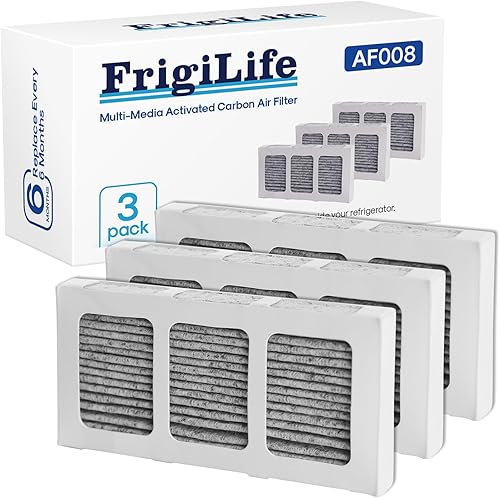 FrigiLife Pureair Ultra 2 Filtro de aire de repuesto para refrigerador PAULTRAII2PK, Pure Air Ultra 2, Pureair Ultra ii, Electrolux 242047805 FrigiLife Pureair Ultra 2 Filtro de aire de repuesto para refrigerador PAULTRAII2PK, Pure Air Ultra 2, Pureair Ultra ii, Electrolux 242047805