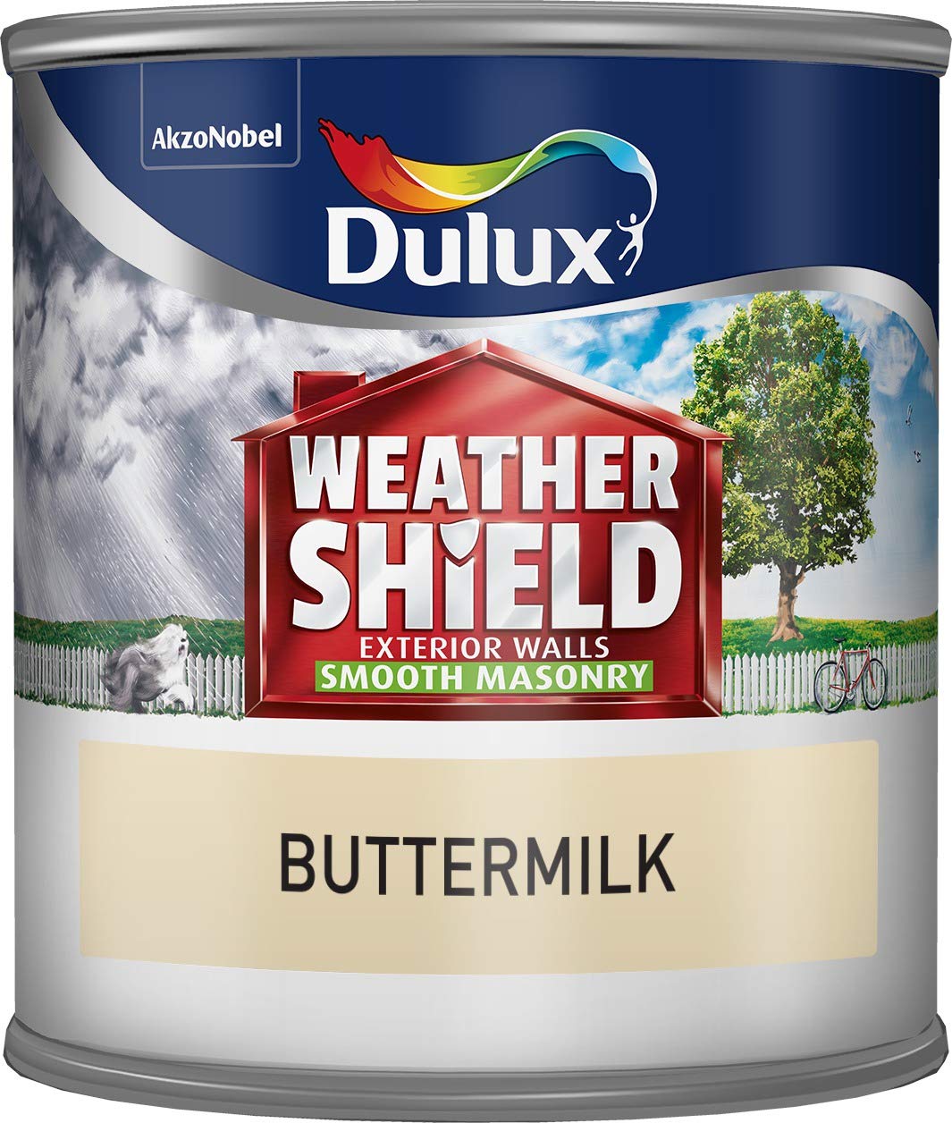 Dulux Weathershield Smooth Masonry 250ml BUTTERMILK