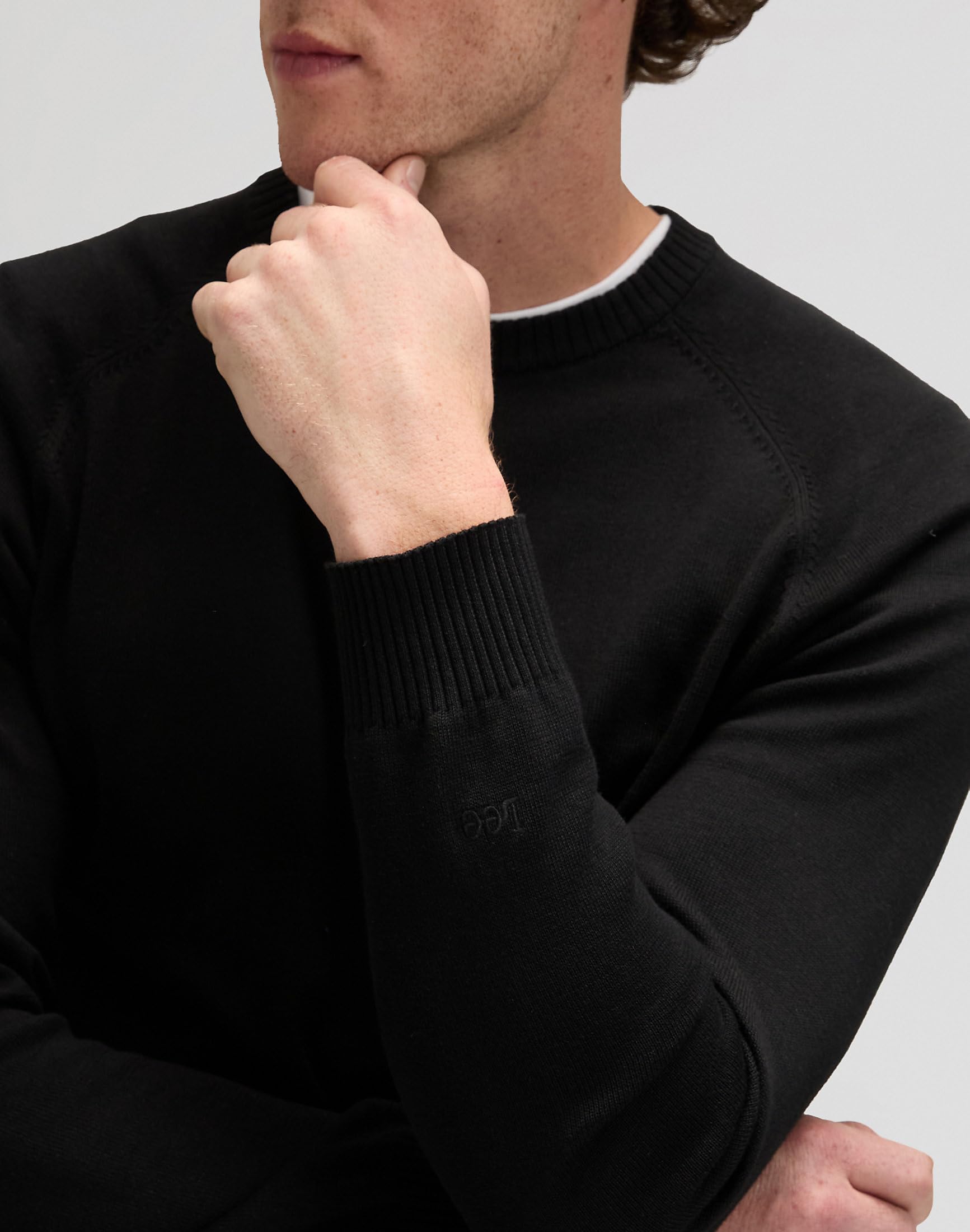 Lee Clean Raglan Sweater Felpa Uomo