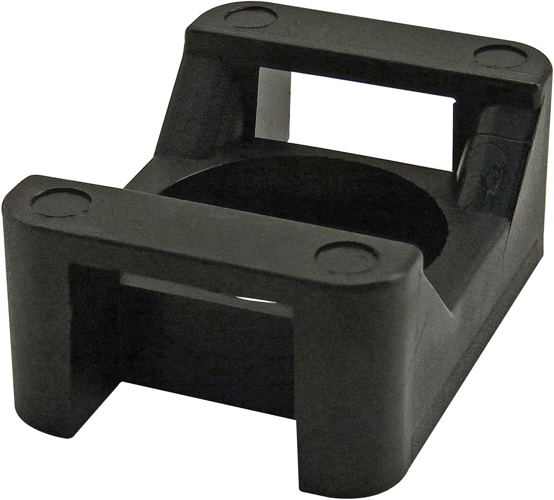 80/20 Inc., 2895, 1/4" Cable Tie Screw Mounting Pad, 100 Pack