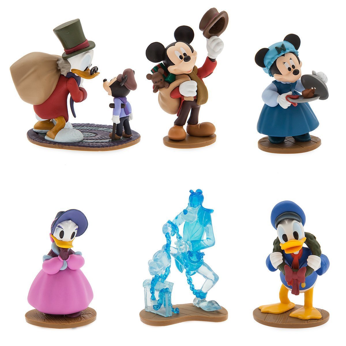 Mickey's Christmas Carol フィギュア 6体セット Disney Mickey's Christmas Carol Figure Play Set (6 Figures