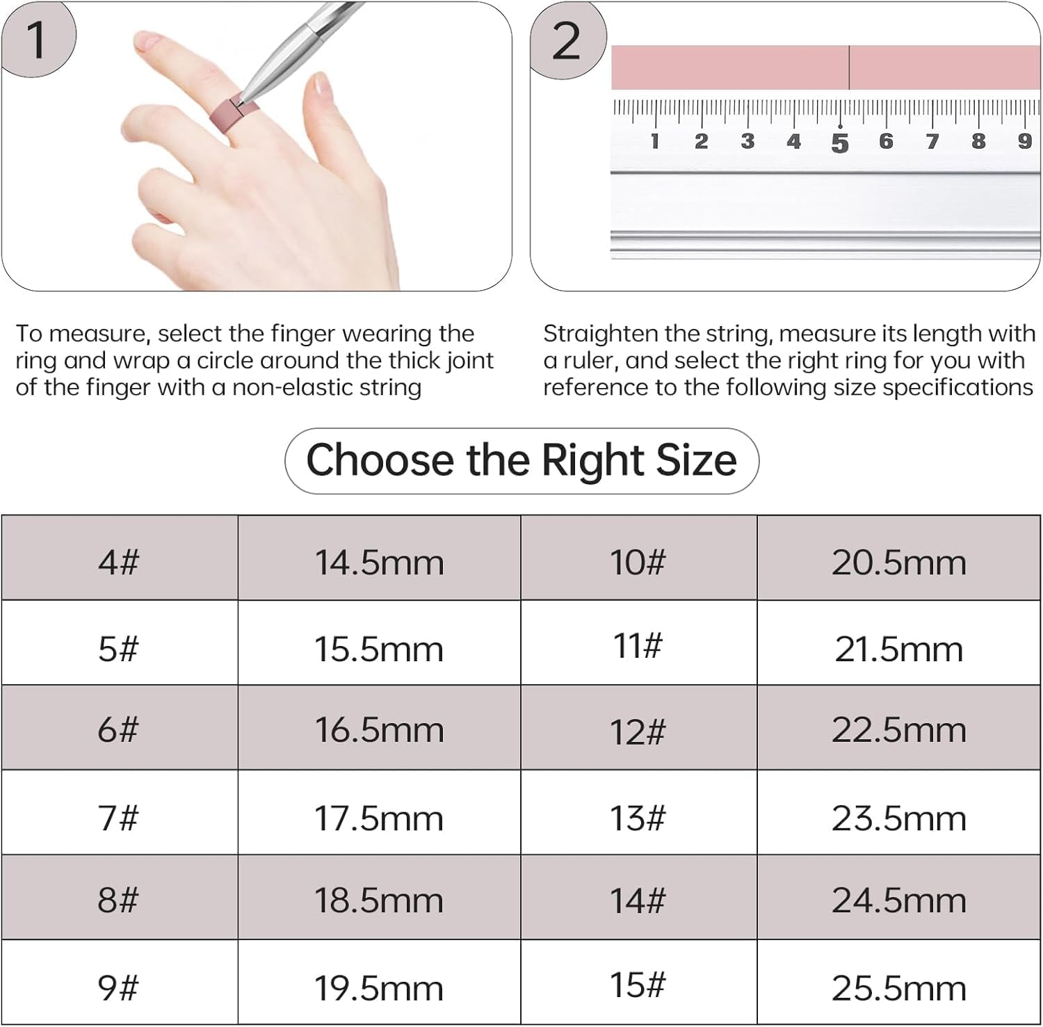 Ring 4 Sizing Kit - Compatible with Oura Ring4 | Find Your Perfect Ring Size | Professional Finger Measuring Tool | Unique Sizing | Jewelry Sizer Mandrel for Accurate Fit