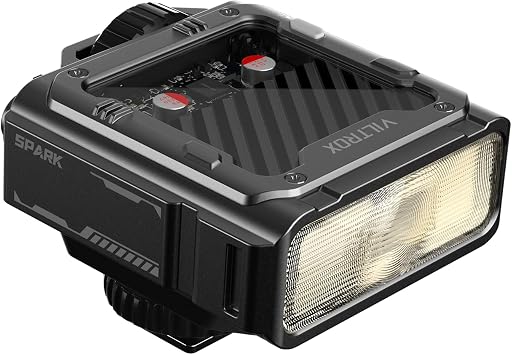 VILTROX TTL Flash for Sony, 1800mAh On Camera Flash for Sony, 26W/s 6500K Mini Flash, GN16 Small Flash,650 Full-Power Flashes, 1s Recycle, with Softbox Spark Z3-S, Gray