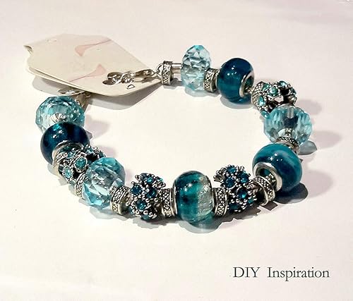 Vista 50 de Beathoven Cuentas europeas de diamantes de imitación tibetanos aptos para hacer pulseras de joyería europea, dijes, collares, dijes de colores Barrel