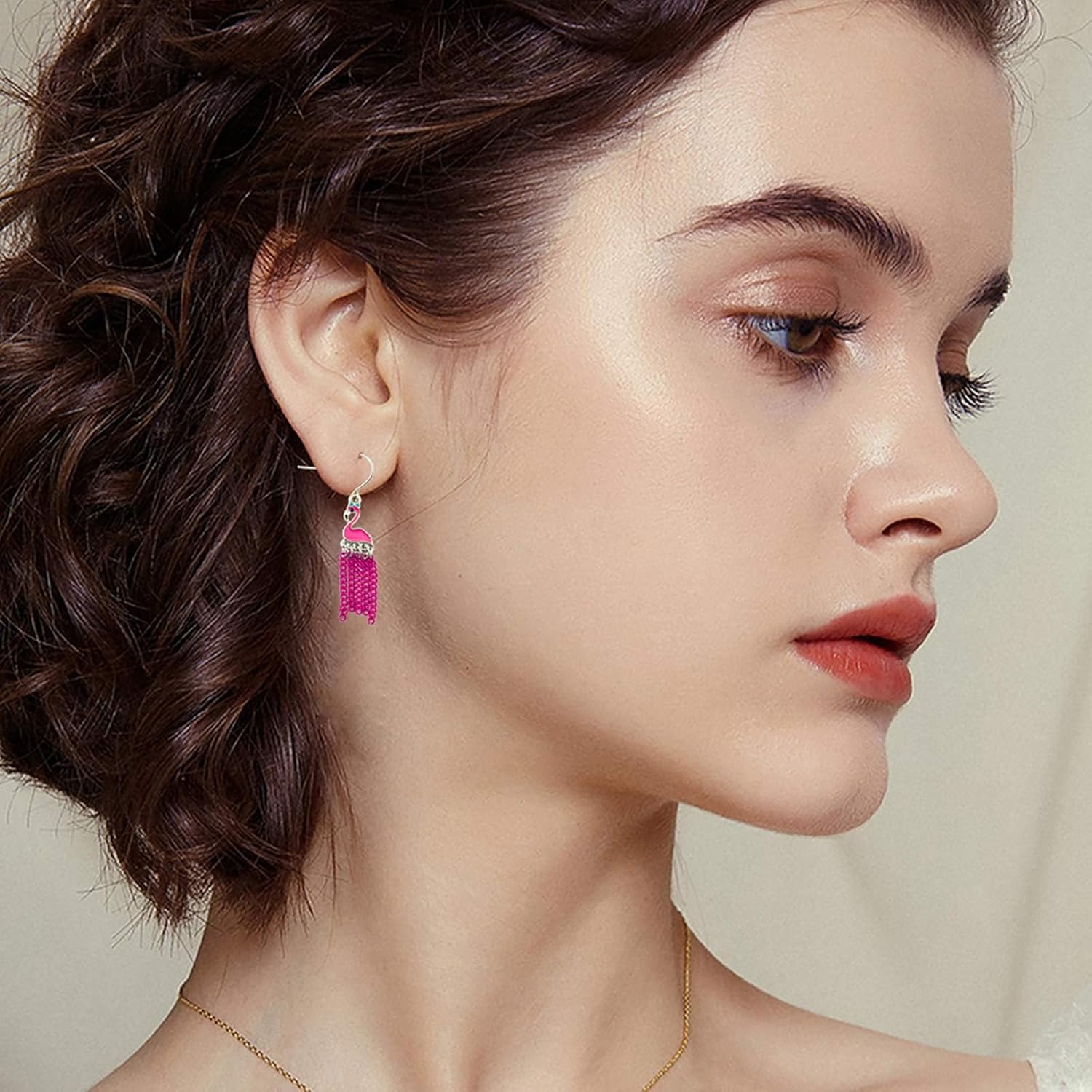 NEWITIN 100 Pairs Colorful Cute Earrings for Girls Sensitive Ears Hypoallergenic Girl Stud Earrings Set Stainless Steel Cartoon Stud for Girls and Women - Image 7