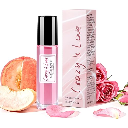 Pheromones Perfumes for Women, Roll On Perfume Oil Long Lasting, Premium Cologne Perfume Oil for Woman to Attract Man, Woman Fragrance Amplify Your Charm Addictive Personal Perfume