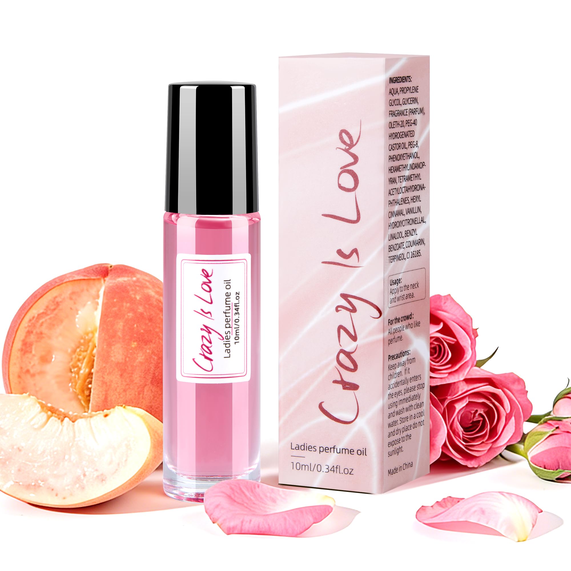 Pheromones Perfumes for Women, Roll On Perfume Oil Long Lasting, Premium Cologne Perfume…
