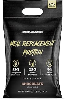 Meal Replacement Protein Whole Food Meal Replacement Protein Shake, Chocolate, 25 Servings
