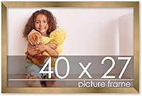 Vista 37 de Poster Palooza Marco de madera de bronce dorado de 26 x 34 pulgadas, acrílico UV, respaldo de tablero de espuma y accesorios para colgar incluidos