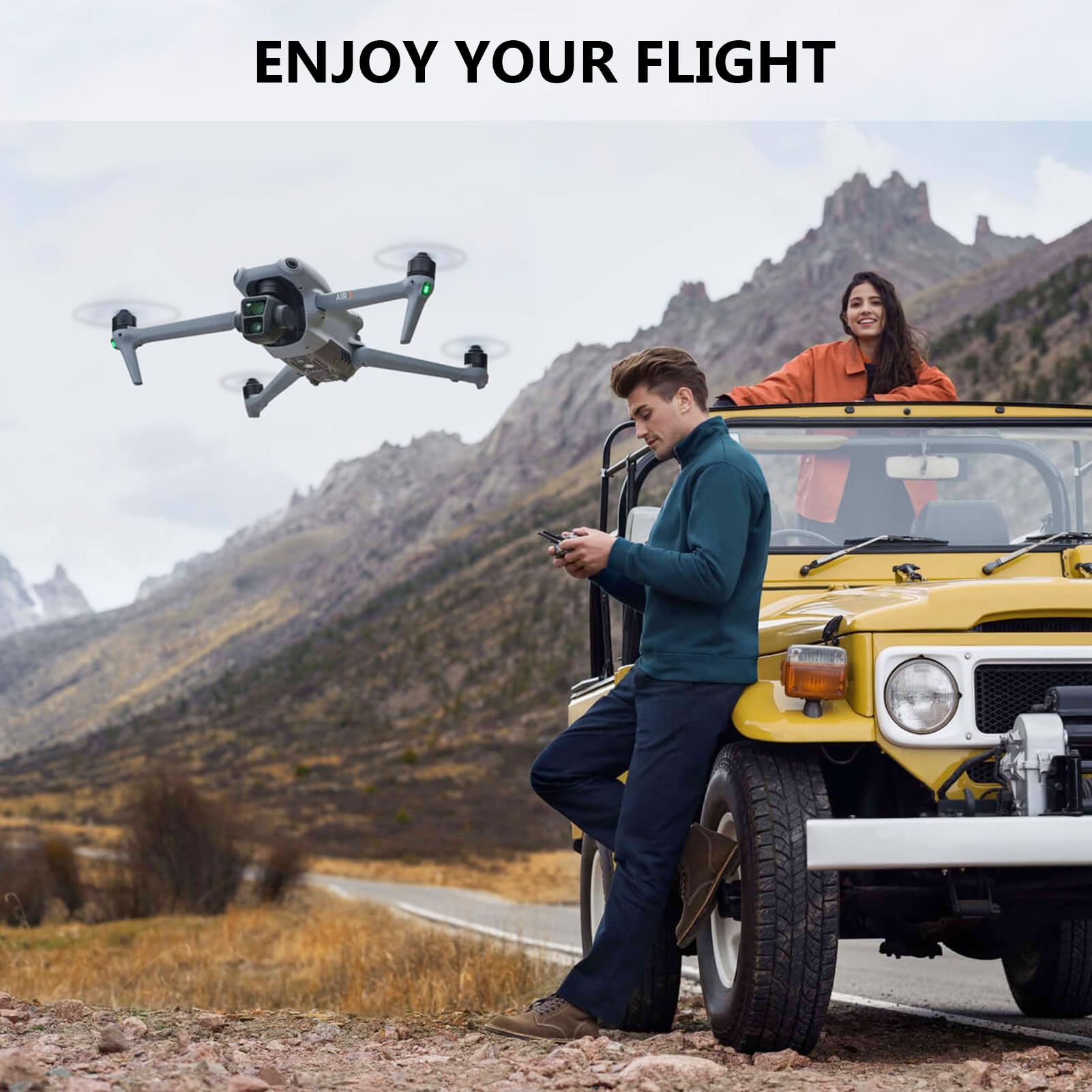 Air 3 Eliche, 8 Pezzi Eliche Air 3 con Design a Sgancio Rapido, Air 3 Accessori per Sostituzione Drone, 8747 Eliche per Air 3 Drone (Argento)
