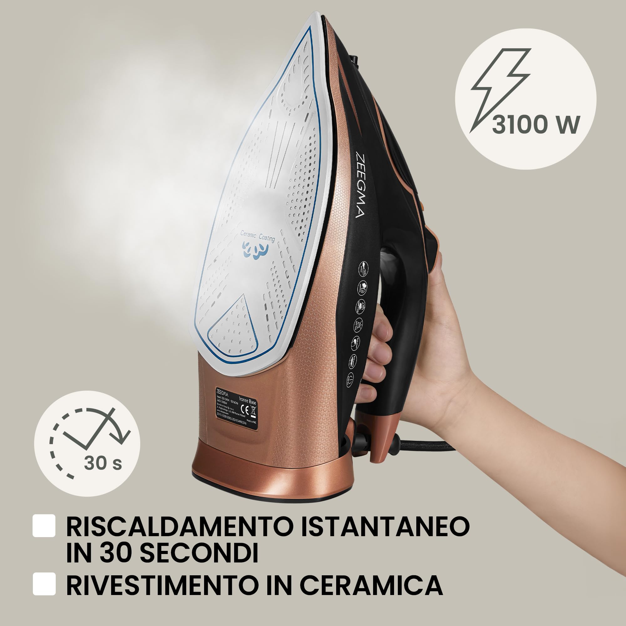 Ferro da stiro senza fili Lidl